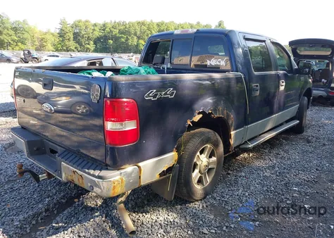 2006 Ford F150 Supercrew from USA, damaged, VIN 1FTPW14526FB36676